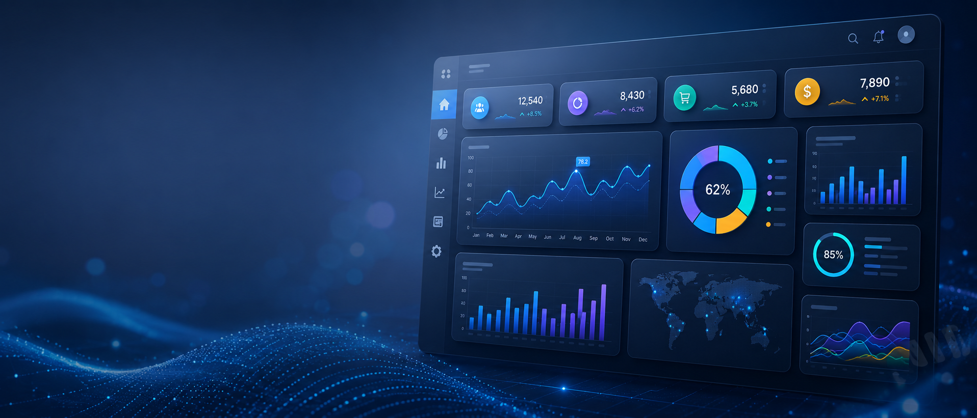 Analytics Dashboard UI