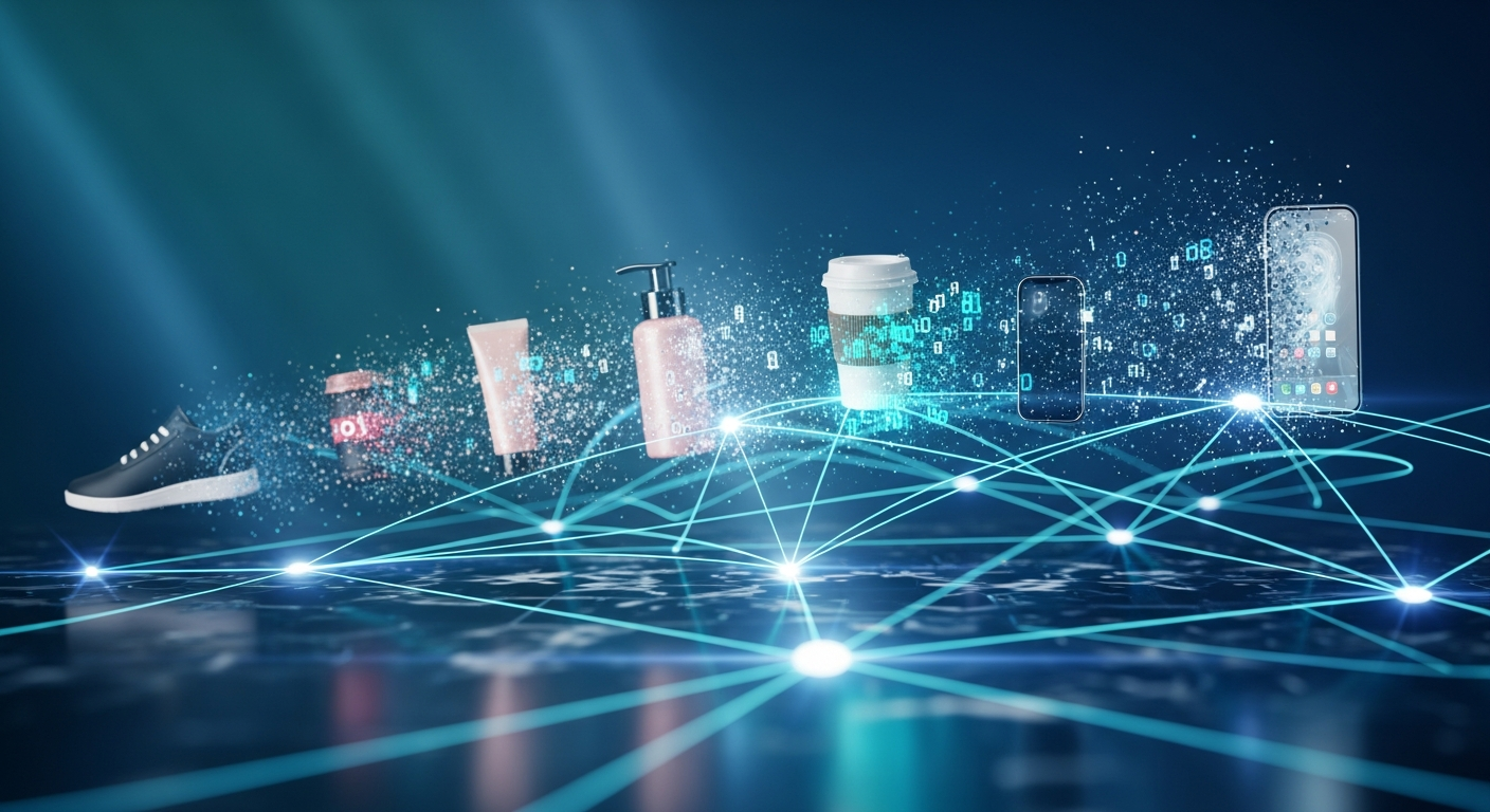 Products connecting into a digital sales network