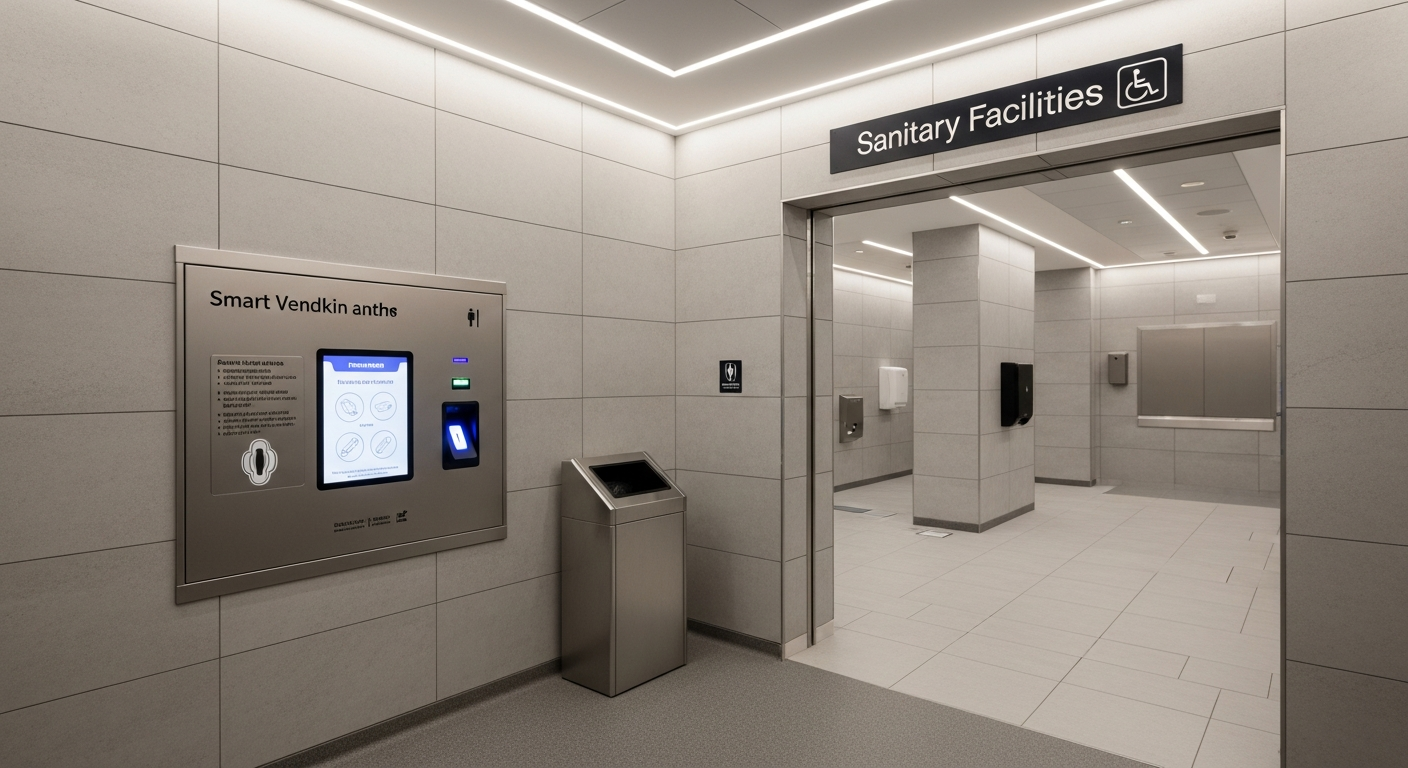 Public hygiene vending station